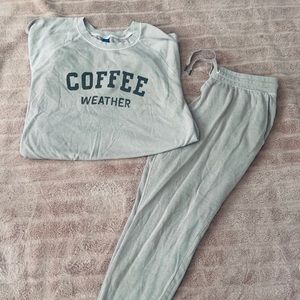 Coffee Weather sweatshirt outfit